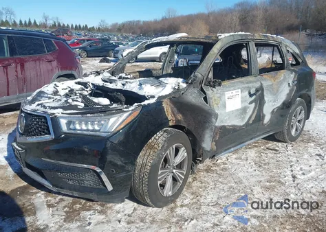 2020 Acura Mdx Standard из США, поврежденный, VIN 5J8YD4H35LL025252